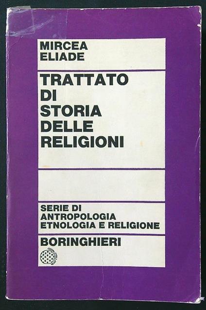 Trattato di storia delle religioni - Mircea Eliaded - copertina