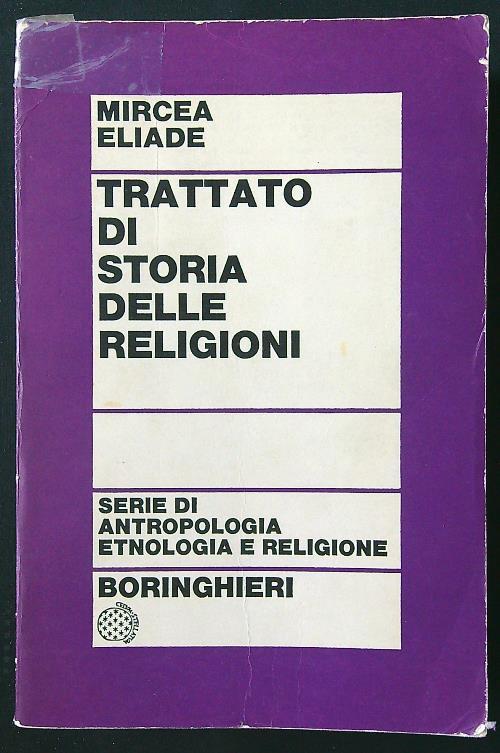 Trattato di storia delle religioni - Mircea Eliaded - copertina
