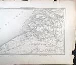 Carte des bouches de l'Escaut