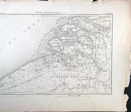 Carte des bouches de l'Escaut - M. Thiers - copertina