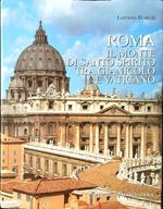 Roma il monte di Santo Spirito tra Gianicolo e Vaticano