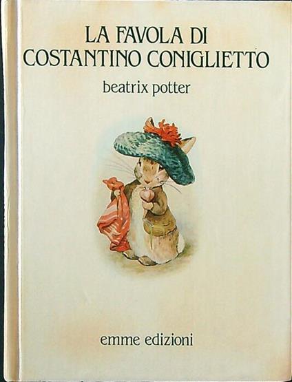 La favola di Costantino Coniglietto - Beatrix Potter - copertina