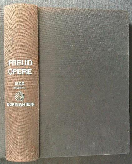 Opere 1899. L'interpretazione dei sogni - Sigmund Freud - copertina