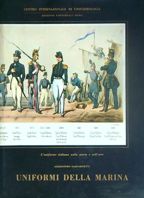 Uniformi della marina - Alessandro Gasparinetti - copertina