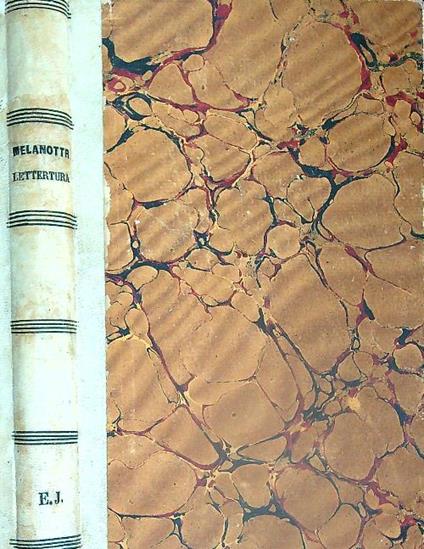Corso metodico ragionato di letteratura. Parti tre - C.E. Melanotte - copertina