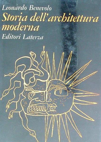 Storia dell'architettura moderna - Leonardo Benevolo - copertina