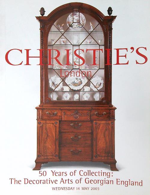 50 Years of Collecting: The Decorative Arts of Georgian England/2003 - copertina