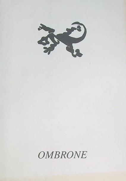 Ombrone. Il Librismo - Mirella Bentivoglio - copertina