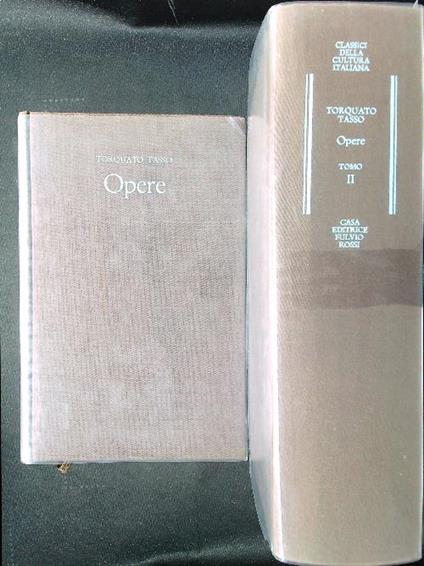 Opere 2 voll. - Torquato Tasso - copertina
