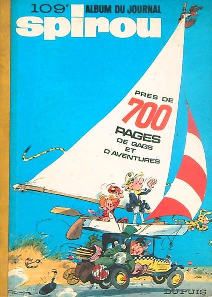Album du journal Spirou n. 109 - copertina