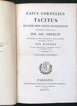 Caius Cornelius Tacitus volumen primum