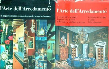 L' arte dell'arredamento. 2vv - copertina
