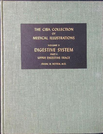 Digestive System part I: Upper Digestive Tract - Frank H. Netter - copertina