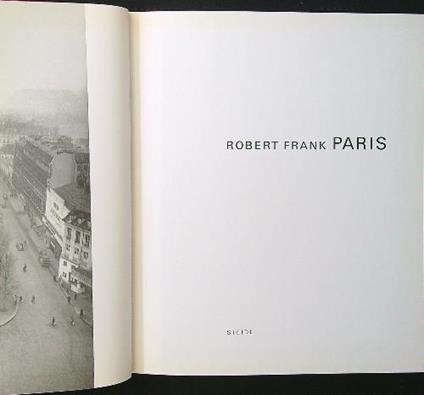 Paris - Robert Frank - copertina
