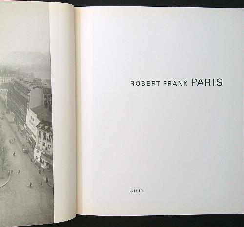 Paris - Robert Frank - copertina