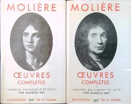 Oeuvres completes 2 tomes - Moliere - copertina