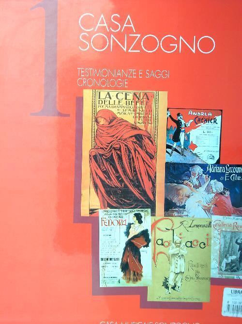 Casa Sonzogno 2 voll. - copertina