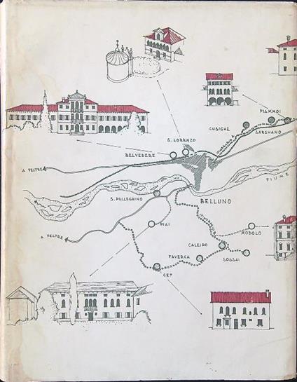 Ville della Val Belluna - Adriano Alpago Novello - copertina