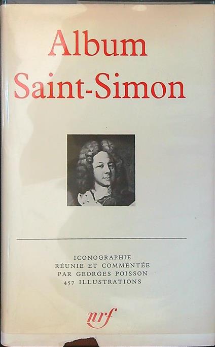 Album Saint-Simon - Georges Poisson - copertina
