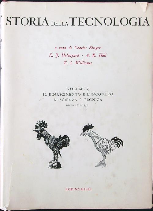 Storia della tecnologia vol. 3 - copertina