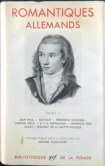 Romantiques Allemands tome 1 - copertina