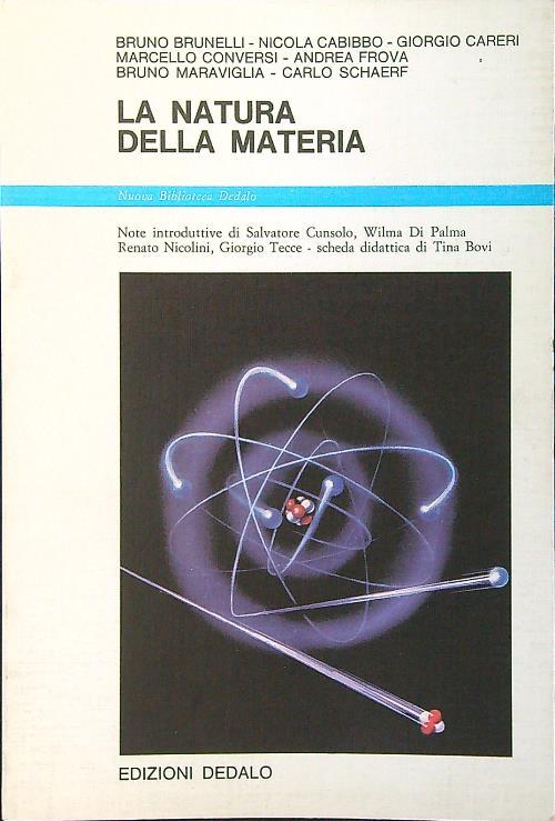 La natura della materia - copertina