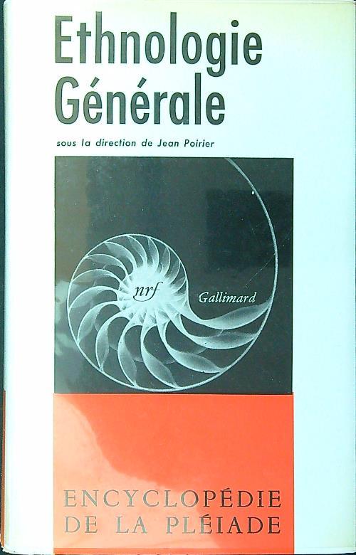 Ethnologie generale - Jean Poirier - copertina