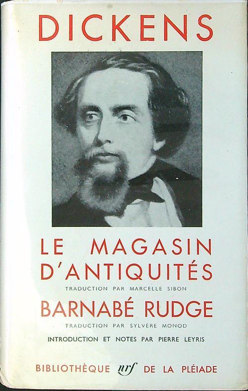 Le magasin d'antiquites - Barnabé Rudge - Dickens - copertina