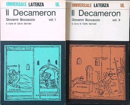 Il Decameron 2 voll. - Giovanni Boccaccio - copertina