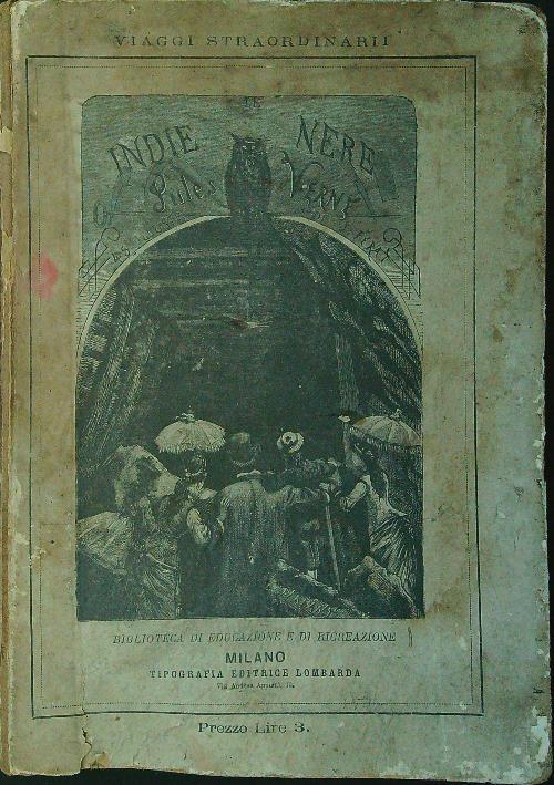 Le Indie nere - Giulio Verne - copertina