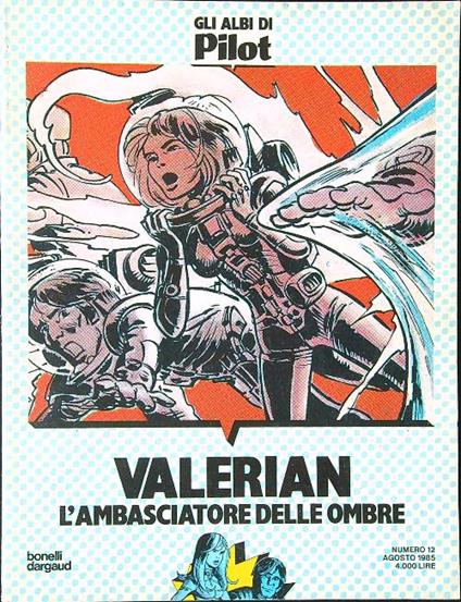 Valerian l'ambasciatore delle ombre - Christin - copertina