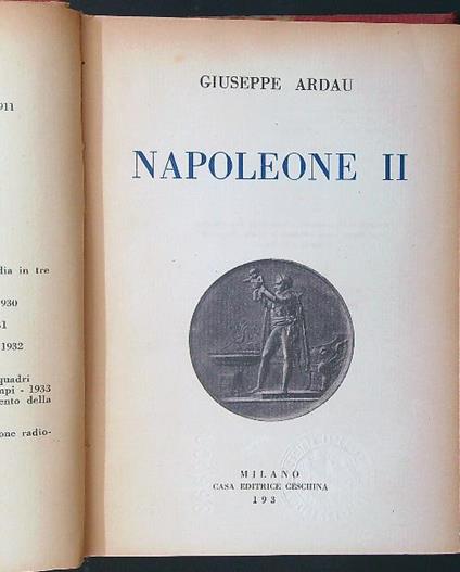 Napoleone II - Giuseppe Ardau - copertina