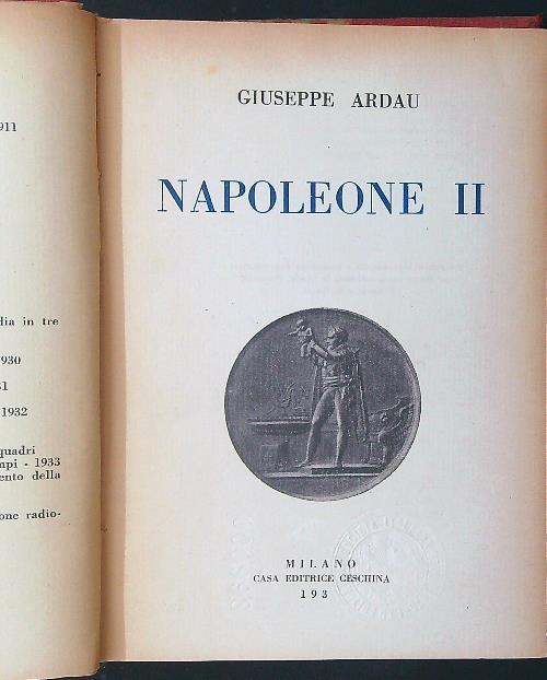Napoleone II - Giuseppe Ardau - copertina