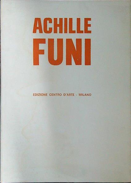 Achille Funi - copertina