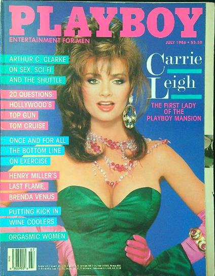 Playboy July 1986 - copertina