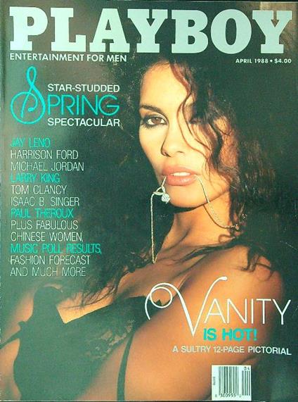 Playboy April 1988 - copertina