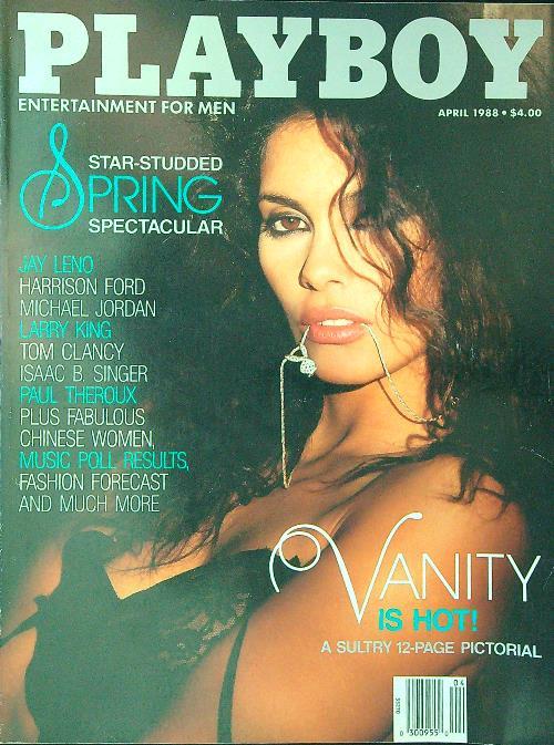 Playboy April 1988 - copertina