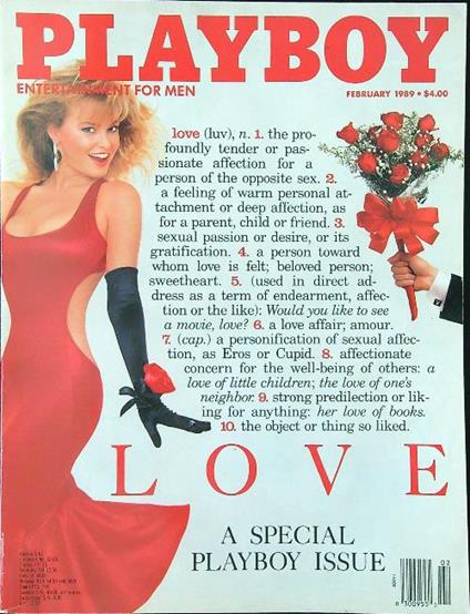 Playboy February 1989 - copertina