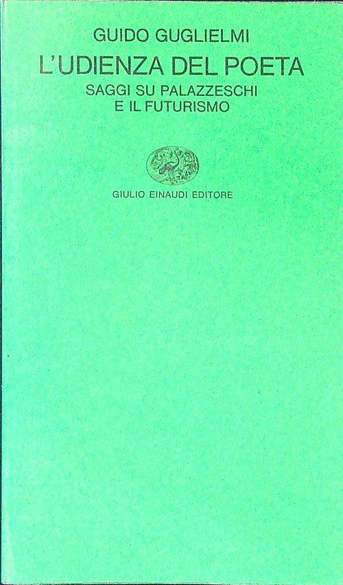 L' udienza del poeta - Guido Guglielmi - copertina