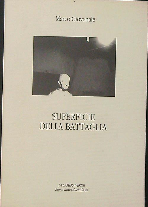 Superficie della battaglia - Marco Giovenale - copertina