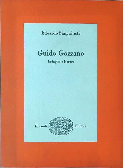 Guido Gozzano - Edoardo Sanguineti - copertina