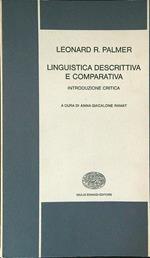 Linguistica descrittiva e comparativa