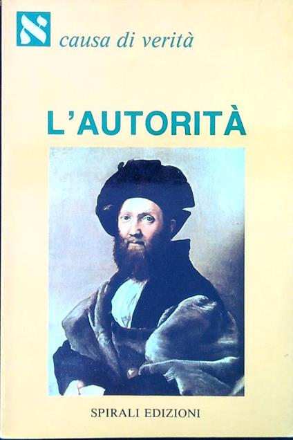 L' autorità - copertina