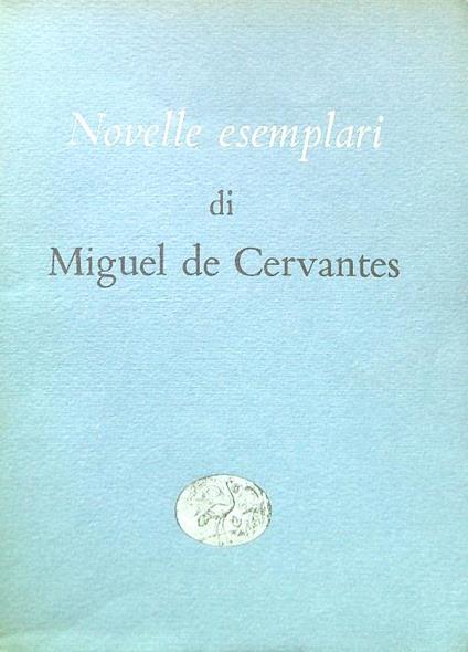 Novelle esemplari - Miguel de Cervantes - copertina