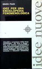 Idee per una enciclopedia fenomenologica