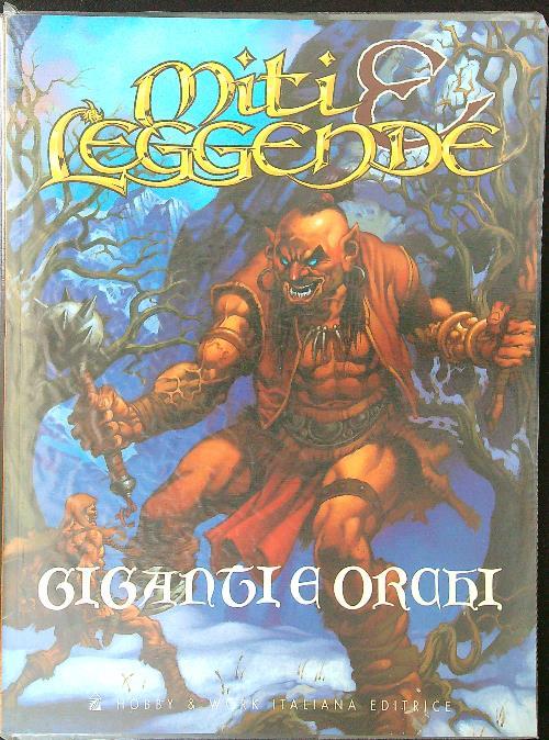 Miti e leggende Giganti e orchi - copertina