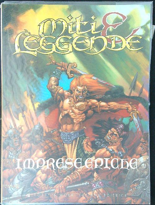 Miti e leggende Imprese epiche - copertina