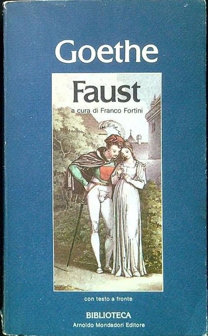 Faust - J. W.\ Goethe - copertina