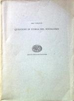 Questioni di storia del socialismo