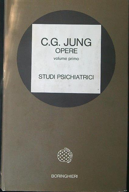 Jung Opere 1 - C. G. Jung - copertina